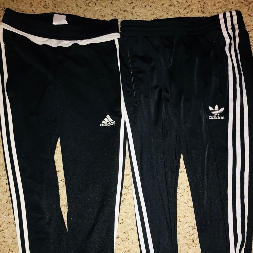 2 pairs of XS Adidas joggers
